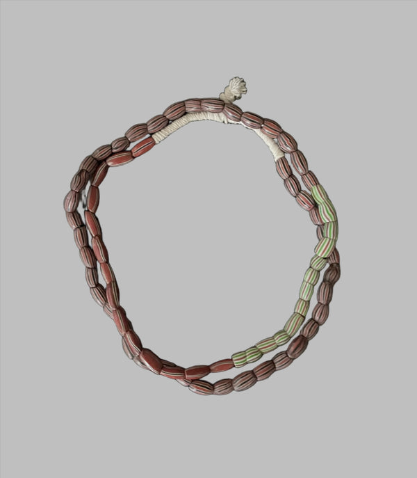 Tribal Art Trade Beads; Beads in Embellishments and Trims; Other African ; Collectors' ; Venetian Chevron Millefiori Mixed Beads, African Glass Trade Beads