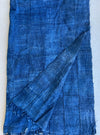 Handcrafted Textiles - Handmade - Vintage -  African Art - West - Home Decor - Living Room - Indigo Dyed  - Cotton - Dogon Mali - Solid Blue