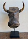 Handcrafted Masks - Handmade - Contemporary -  African Art - Home Decor - Wall -  Artwork - Sculpture -  Wood - Vintage -  Bull