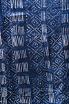 Handcrafted Textiles - African Art - Home Decor - Living - Upholstery - Fabric - Cotton - Resist Dyed - Indigo Blue - Vintage - Dogon