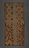 Textiles - African Art ; Tribal;Traditional;Kuba Shoowa Overskirt Textile, Cut-pile Embroidery, Raffia Cloth, Wall Decor, African Tapestry