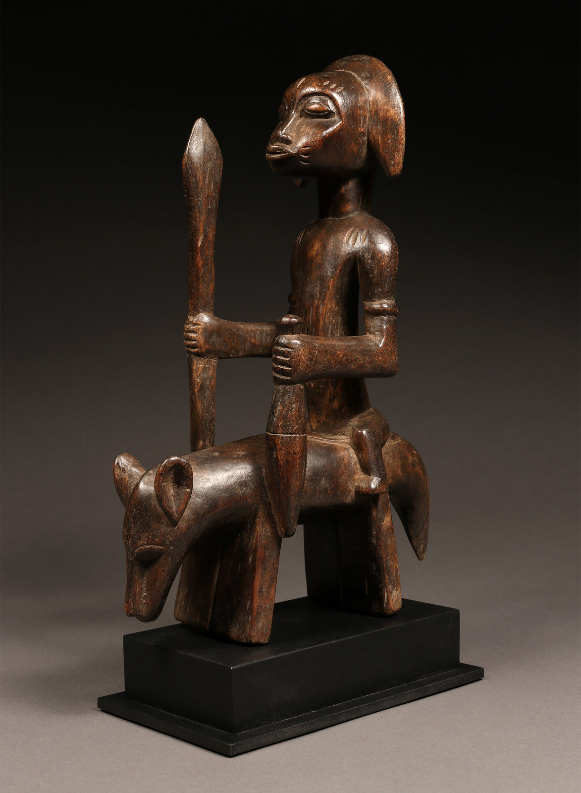 Senufo Sculptures  Wooden Sculptures  Tribal Sculptures Statues  Tribal Art - Sculptures  Traditional Art  Equestrian Figure  Collectibles Sculptures Statues  African Sculptures Statues  African Artwork  African Art