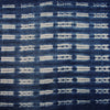 Handcrafted Textiles;Woven Fabrics Of Jute Or Of Other Textile Bast Fibers;Hand Dyed Indigo Blue White Vintage Cloth, African Cotton Fabric, Tie Dye Shibori Pattern
