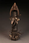 Tribal Sculptures and Statues;Traditional; Collection; Other African;African Mossi Biga Doll, Burkina Faso, Hand-Carved Wood