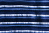 Handcrafted Textiles - Artisan Designed - Handcrafted African Art Textiles - Home Decor - Living Spaces - Mix Colors - Bold Patterns - Traditional Designs - African Culture - This African indigo home decor fabric features a striking Blue White Striped pattern, crafted from a vintage cotton textile. Length: 51 inch