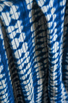 Handcrafted Textiles - Artisan Designed - Handcrafted African Art Textiles - Home Decor - Living Spaces - Mix Colors - Bold Patterns - Traditional Designs - African Culture - This handmade Blue White Indigo Dyed, Baule Wrap Cotton Textile is perfect for adding unique style and African heritage to any home décor. Crafted from 100% cotton, this fabric is accented with traditional patterns and is ideal for wall hangings, living room accents, and other collectibles. Length: 60 inches Width: 45 inches