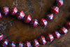 Tribal Trade Beads - Traditional - Folk Art - African - Artifacts - Objects - Jewelry Making - Collectible - Kiffa Necklace - Crafted Glass Beads Mauritania - West Africa - Timeless Design - Vibrant Colors - Unique Piece - Accessory