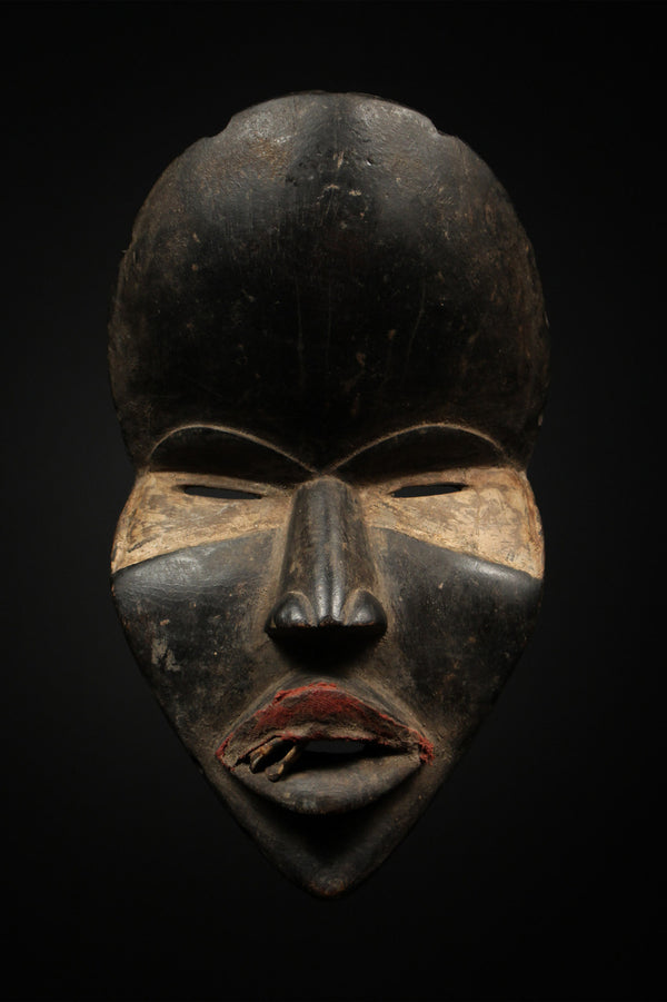 Tribal Masks; Traditional; Collection; Other African; Masks in costumes; Deangle Dan Mask, Carved Wooden African Mask