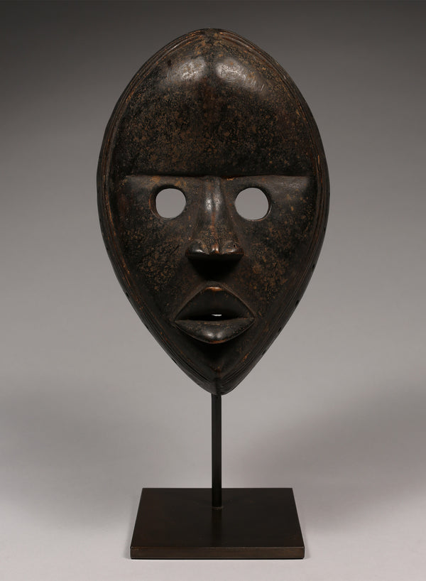 Tribal Masks; Traditional; Collection; Other African; Masks in costumes; Gunye Ge Mask, Dan Tribe, Carved Wood African Art