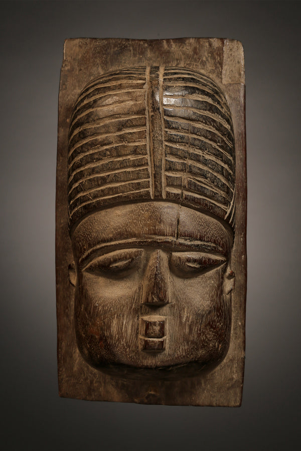 Tribal Masks; Traditional; Collection; Other African; Masks in costumes; Handmade, Gelede African Mask, Wood, Nigeria