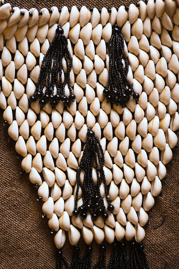 Handcrafted Necklaces - Jewelry - African Art - Statement - Beaded - Cowrie Shell - Women
