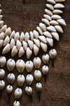 Handcrafted Necklaces - African Plural Art - African Art - Necklaces - Jewelry - Statement African Jewelry Necklace, Handcrafted Tribal Cowrie Shell