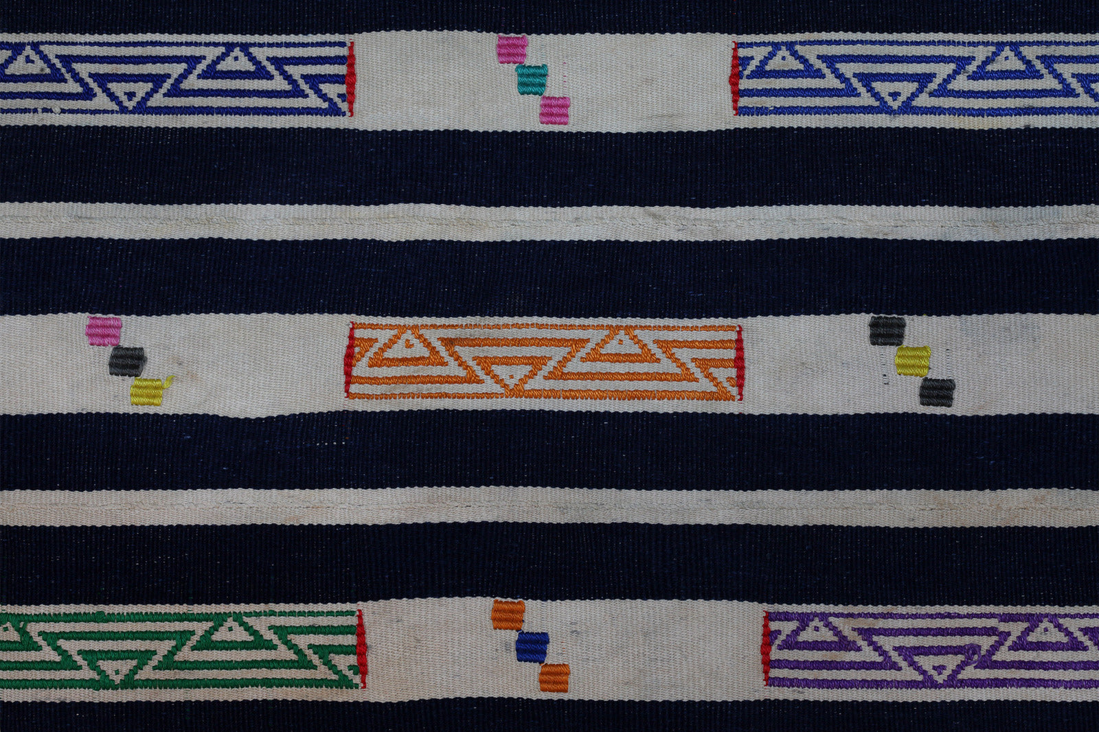 Tribal Textiles - African Tribal Textiles - Tradition - Centuries - Vibrant Colors - Intricate Patterns - Cultural History - Special Occasions - Prized Piece - Any Collector -  Bring traditional African style to your home decor with this Cotton Wrap-Ikat Cloth, handwoven by the Baule Tribe of the Ivory Coast. This beautiful, unique cloth measures 53