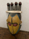 Handcrafted Masks - Artisan Designed - African Art Masks - Handcrafted Traditional - Home Decor - Business - Mask - Artwork - Any Space - African Art Mask - This hand-carved African Guro Mask brings an exotic, eye-catching beauty to any decor. Crafted of solid wood with a vintage design, it will bring a unique and timeless touch to any wall. Length: 13 Inches Width: 6 Inches