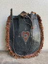 Handcrafted Bags - African Art - Accessories - Women - Handbag -  Shoulder - Leather - Tuareg - Vintage