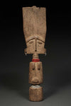 Tribal Sculptures - Home Decor - African Art - Ancestral - Statues Figures - Crafted - Centuries - Old Techniques - Sculptures Cultural - African Heritage - Living Space - African Tradition - Home - Office - This intricately carved Akuaba Fertility Doll from the Ashanti Fante area in Ghana is made of wood and is believed to bring fertility and good luck. Its beautiful, intricate design is the perfect décor piece for any home.